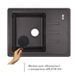 Кухонна мійка Lidz 620x435/200 BLA-03 (LIDZBLA03620435200) SD00039754 фото 3