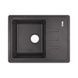Кухонна мійка Lidz 620x435/200 BLA-03 (LIDZBLA03620435200) SD00039754 фото 1