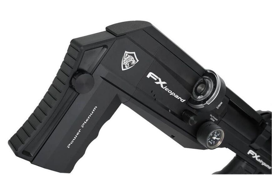 Пневматична редукторна гвинтівка FX Airgun Leopard Black Sniper Bottle .177 кал LEO-450306-005-00 фото
