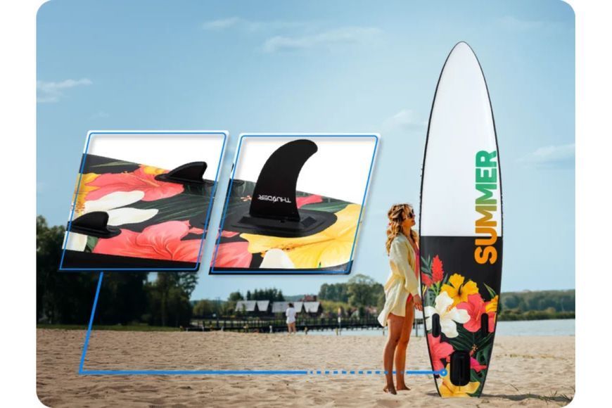 Надувна SUP-дошка (Сапборд) THUNDER NOX 320 NOX NOX фото