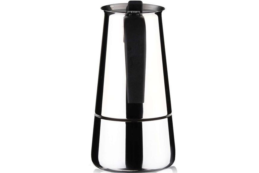 Кавоварка гейзерна Moka Inox Induction, 6 чашок Vinzer 89392 50392 фото
