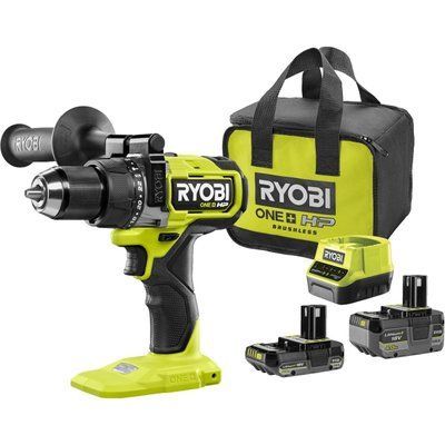 Шурупокрут-дриль ударний акумуляторний Ryobi ONE+ HP RPD18X-242S 18В 1х2А&middot;год 1х4А&middot;год ЗП 95Нм 500&middot;5133005283 5133005283 фото