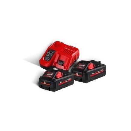 Енергокомплект MILWAUKEE M18 HNRG-302 (ЗП M12-18FC+2акк.Х3А HВ3)+ подарунок акумулятор M12 B2 4933471071 фото