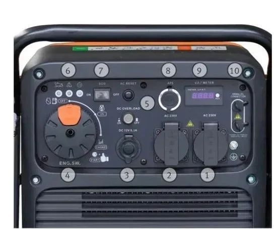 Інверторний генератор Unicraft PG-I 41 SE HC 4.0 кВт (3.6 кВт ном.) 230 В 12.5 л 6707242 фото