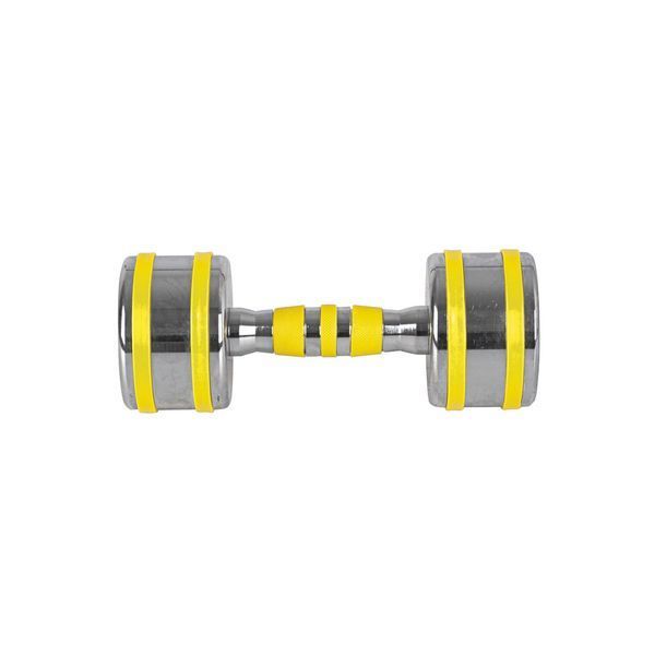 Гантель хромована inSPORTline Yellsteel 7 кг 20837 фото