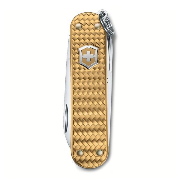 Складаний ніж Victorinox CLASSIC SD Precious Alox золотистий 0.6221.408G 0.6221.408G фото