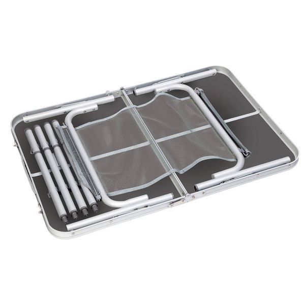 Стіл Bo-Camp Case Model 90x60 cm Grey (1404393) DAS301469 фото
