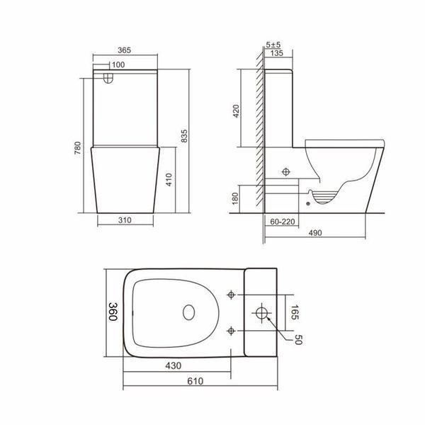Унітаз підлоговий Qtap Tern Ultra Quiet безобідковий з сидінням Soft-Close QT17226003AW White SD00051948 фото