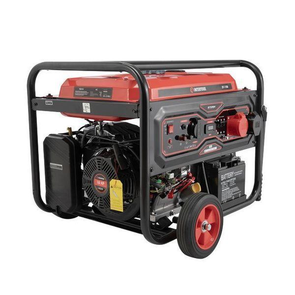 Генератор бензиновий 8/8.5 кВт STORM INTERTOOL DT-1186 DT-1186 фото