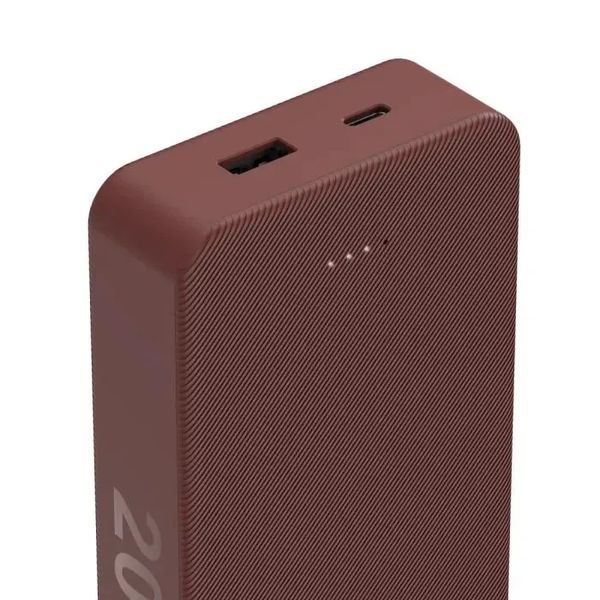 Зовнішній акумулятор Hama 20000 mAh USB-C USB-A Red (00201717) 00201717 фото
