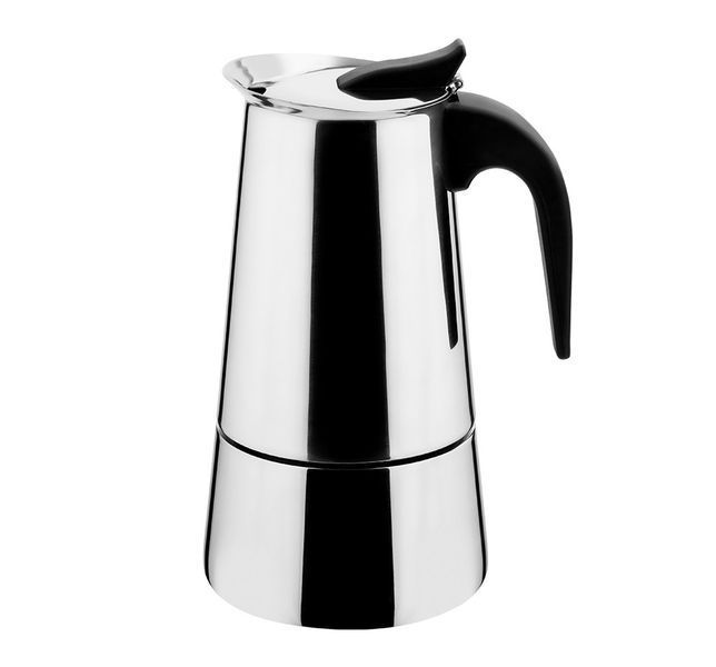 Кавоварка гейзерна VINZER Moka Inox Induction 9 чашок 55 мл (89393) 50393 фото