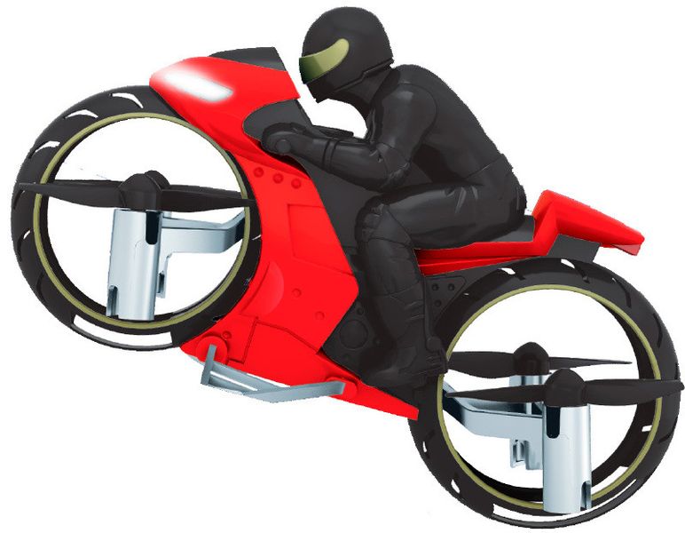 Квадрокоптер ZIPP Toys Flying Motorcycle Red 532.00.38 фото