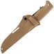 Ніж Peltonen M07, покриття PTFE Teflon, coyote, coyote композитний чохол FJP121 фото 5