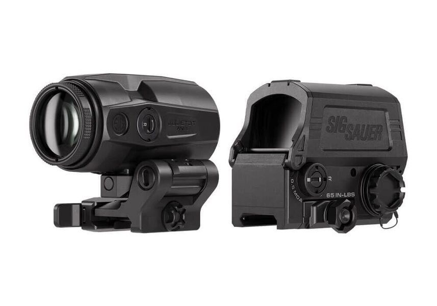 Комплект Sig Optics коллиматор ROMEO8T-AMR 1X40 і магніфер JULIET3T-AMR 3X22MM SORJ8T101 фото