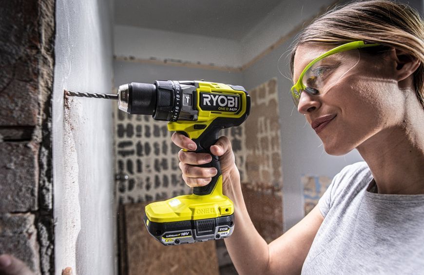 Шурупокрут-дриль ударний акумуляторний Ryobi ONE+ HP RPD18X-242S 18В 1х2А&middot;год 1х4А&middot;год ЗП 95Нм 500&middot;5133005283 5133005283 фото