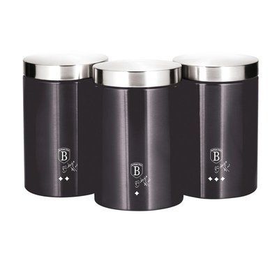 Набір контейнерів Berlinger Haus Metallic Line Carbon Pro Edition (BH-6718) BH-6718 фото