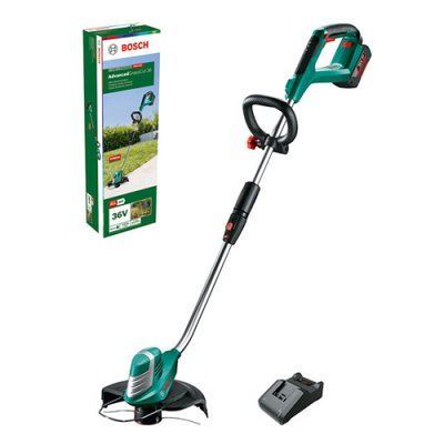 Акумуляторний тример Bosch Advanced Grass Cut 36 (АКБ 36 В, 2.0 Ач+ЗП AL 36V-20) 0600878N03 0600878N03 фото