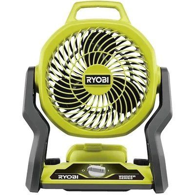 Вентилятор акумуляторний ONE+ RF18-0 Whisper 18 В, 850 м куб/год регуїр. покладено 3 швидше. Ryobi (5133005596) 5133005596 фото