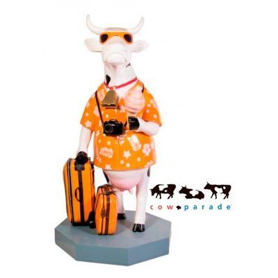 Колекційна статуетка корова Vacation, Size M 47908 фото