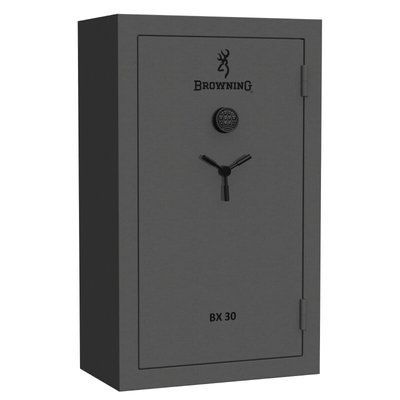Сейф BROWNING BX30 148х89х51 темно-сірий, сір.мат.ручки, эл.замок BX30-HMRGRY-MB-E-FCN фото