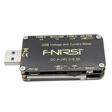 USB-тестер FNIRSI FNB48S (без Bluetooth) 910524(m) фото