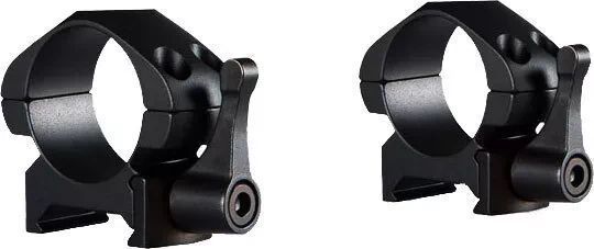 Кільця швидкознімні Hawke Precision Steel. d &mdash; 25.4 мм. Low. Weaver/Picatinny 3986.00.90 фото