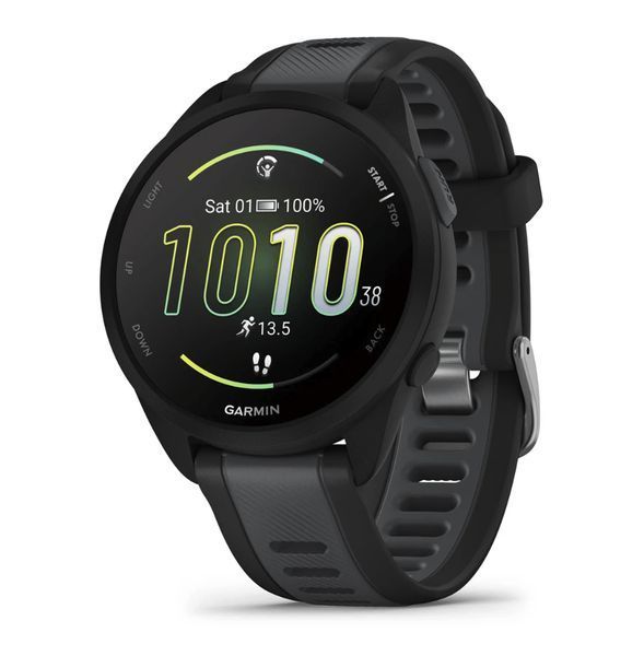 Часы Garmin Forerunner 165 Music Black Slate Gray 010-02863-30 010-02863-30 фото