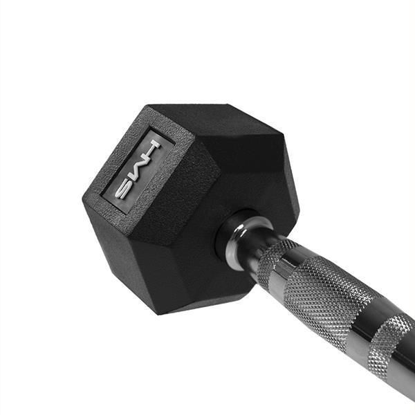 Гантель шестигранна HMS HEX PRO, 14 кг 5907695518092 фото