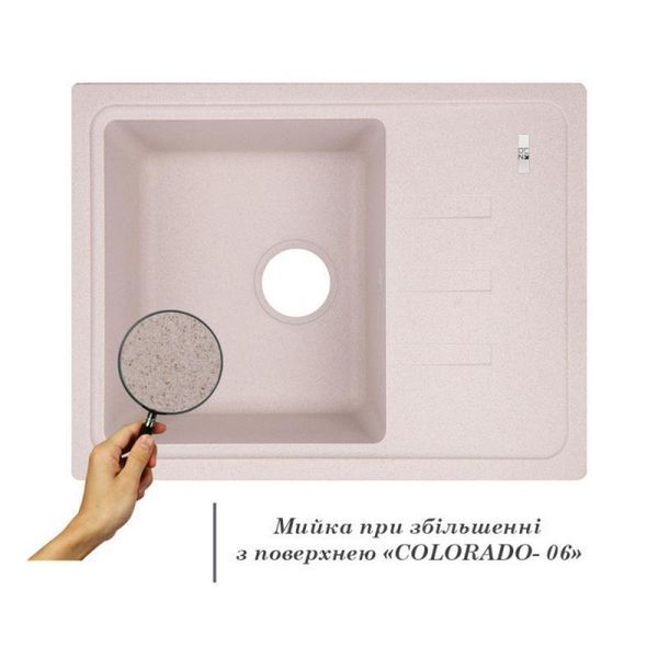Кухонна мійка Lidz 620x435/200 COL-06 (LIDZCOL06620435200) SD00039756 фото