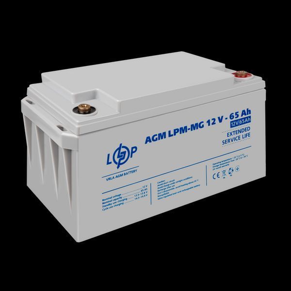 Акумулятор мультигелевий LPM-MG 12V - 65 Ah 3872(log) фото