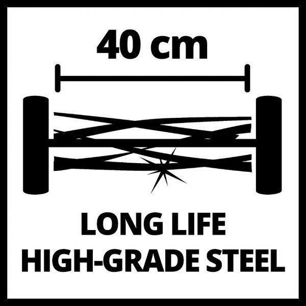 Газонокосарка ручна Einhell GC-HM 400 (3414129) 3414129 фото