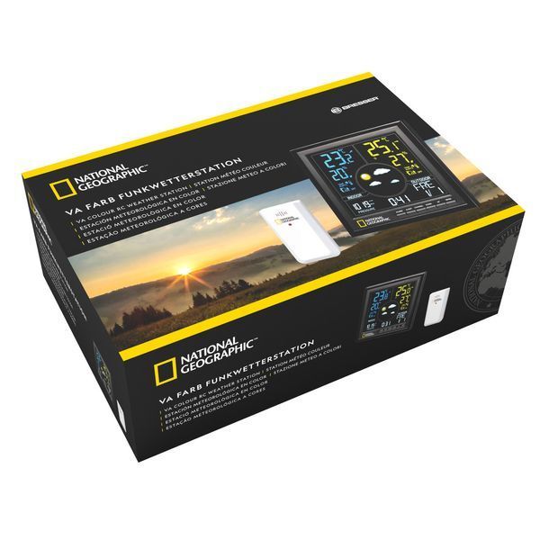 Метеостанція National Geographic VA Colour (Black) (9070600) 929327 фото