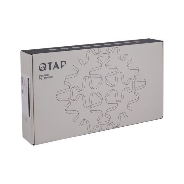 Змішувач для раковини Qtap Vlasta New високий QTVLA269GMB45653 Gunmetal Black PVD SD00051777 фото