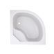 Душова кабіна Latwa SC80x80.SAT.HIGH.FR полукругла, скло Frost 4 мм + Душовий піддон KAPIELKA ST80x80x41, з SD00050787 фото 9