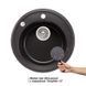 Кухонна мийка Lidz D510/200 GRF-13 (LIDZGRF13D510200) SD00043320 фото 3