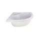 Душова кабіна Latwa SC80x80.SAT.HIGH.FR полукругла, скло Frost 4 мм + Душовий піддон KAPIELKA ST80x80x41, з SD00050787 фото 10