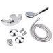 Змішувач для душу Lidz Mars 010 (з душовим гарнітуром) (k40) LDMAR010CRM34892 Chrome SD00040996 фото 4