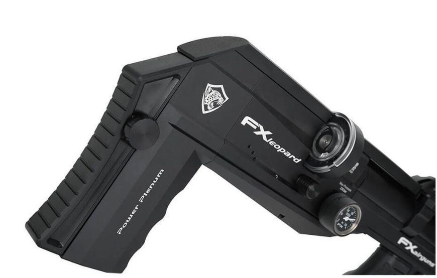 Пневматична редукторна гвинтівка FX Airgun Leopard Black Sniper Tube .177 кал LEO-450306-032-00 фото