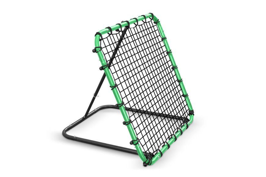 Сітка тренувальна для футболу Neo-Sport Rebounder 120 x 120 см чорно-зелена 1459 фото