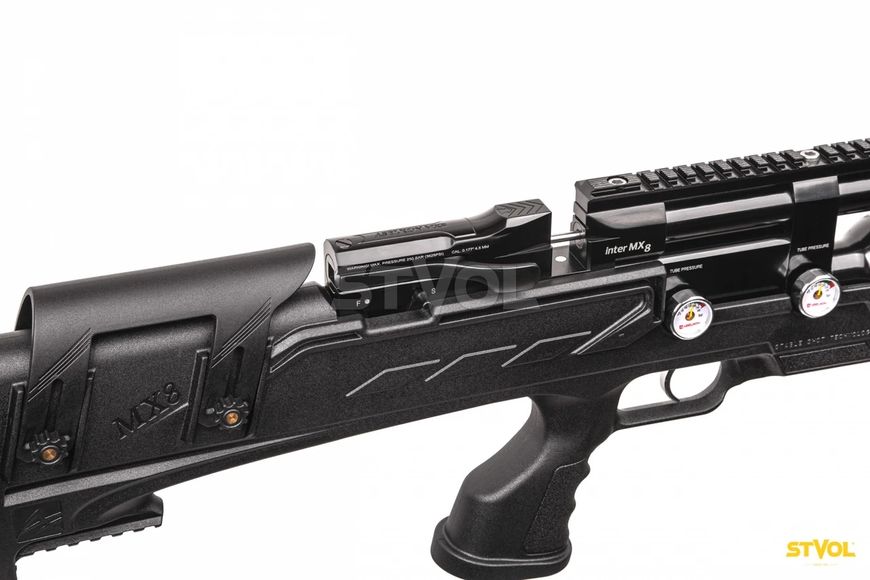 Пневматична PCP гвинтівка Aselkon MX8 Evoc Black 1003374 фото